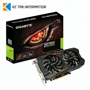 Tarjeta gráfica usada GIGABYTE <span class=keywords><strong>GeForce</strong></span> GTX1050 Windforce OC 2G integrada con memoria de <span class=keywords><strong>2GB</strong></span> <span class=keywords><strong>GDDR5</strong></span> de 128 bits alimentada por <span class=keywords><strong>GeForce</strong></span> <span class=keywords><strong>GTX</strong></span> <span class=keywords><strong>1050</strong></span> - Product Image 2