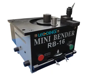 Mini Bebar Bender 16Mm Máy Uốn Cốt Thép