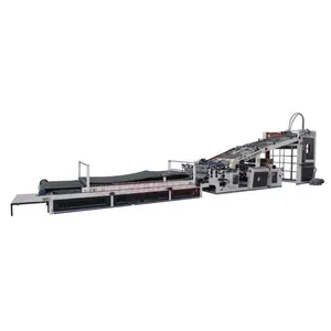 factory price corrugated semi automatic multiply paper box flute laminate machine price