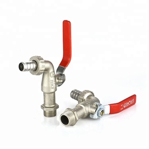 IFAN High Quality Garden 1/2 '' Bib Tap Bib Cock And Lever Handle Brass Bibcock With Iron Lever Handle