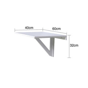 Wooden Wall-Mounted <strong>Folding</strong> <strong>Shelf</strong> with Detachable Design for Flower Pot Storage American Style Flexible Storage Rack - Product Image 2