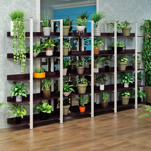 Étagère à <span class=keywords><strong>fleurs</strong></span> en bois, support à <span class=keywords><strong>fleurs</strong></span> élégant et étagère <span class=keywords><strong>pour</strong></span> utilisation murale - Product Image 4