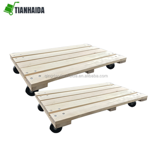 <span class=keywords><strong>Dolly</strong></span> Kayu Transport Mebel Bergerak Kapasitas Beban 500Kg - Product Image 5