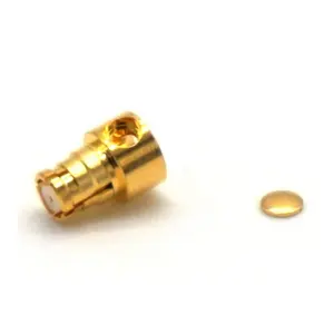 Rf coaxial high frequency SMP female jack right angle connector for RG405 cable SMP Connector Right Angle Female Solder for RG40