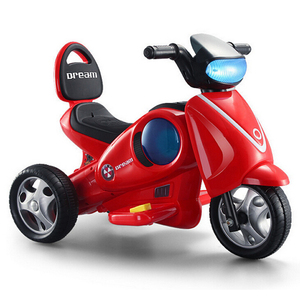 Tricycle électrique en plastique pour enfants, matériel de sécurité pour conduite sur la voiture, bicyclette électrique - Product Image 4
