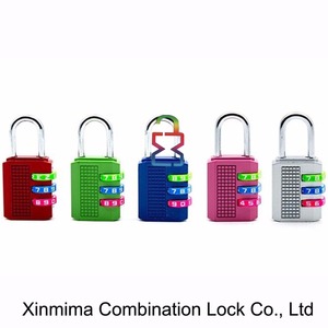 Quatre 4 cadran chiffres combinaison valise bagages métal code mot de passe verrouillage cadenas nouveau - Product Image 1