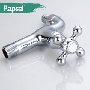 Chinese Manufacturer Rapsel Wall Mounted Washing Machine Tap <strong>Brass</strong> Chrome Bib <strong>Cock</strong> - Product Image 3