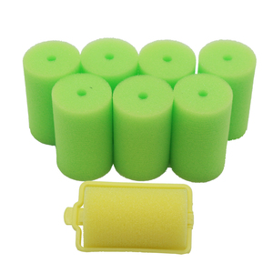 Esponja de maquillaje de belleza con certificación <span class=keywords><strong>Nop</strong></span> de seguridad duradera al por mayor, espuma de plástico suave, rizador de pelo, uso de agua caliente, temperatura fría - Product Image 6