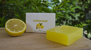 Natural Brightening <strong>Lemon</strong> Essential Oil Handmade <strong>Soap</strong> - Product Image 2