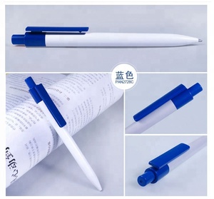 Bolígrafos de plástico para oficina y escuela, bolígrafos con logotipo personalizado, marca de la <span class=keywords><strong>empresa</strong></span>, impresión de plástico, regalo - Product Image 6