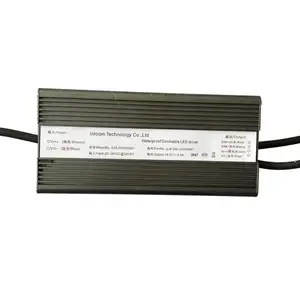 0-10V Dimmable LED Driver DC Ke DC 360W Tegangan Konstan Power Supply Tahan Air (12/24/36/48/54VDC untuk Opsional)