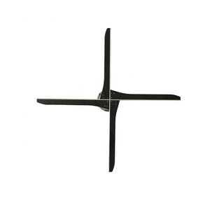 Nuovissimo Display Pubblicitario 3D a Parete con Ventola LED Olografica Realizzato in Alluminio Resistente - Product Image 1