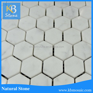Carrara <span class=keywords><strong>hexagonal</strong></span> breccia oniciata baldosas de mármol - Product Image 3