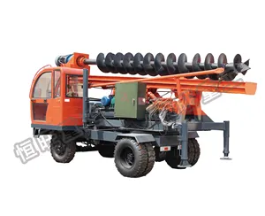 China fornecimento de broca de perfuração hidráulica/pile driving machine / screw pile drive