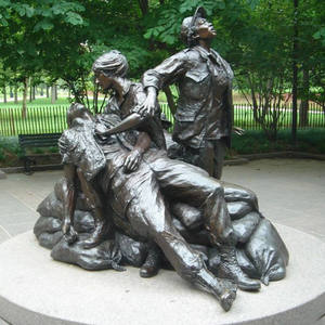 Escultura conmemorativa de la guerra de bronce al aire libre - Product Image 3