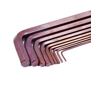 Set Obeng Hex Allen Key L Ball Nose 9 pcs dalam Kemasan Blister, Ukuran H1.5 2 2.5 3 4 5 6 8 10mm, Baja Paduan S2, Peralatan Tangan - Product Image 5