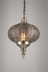 <span class=keywords><strong>Marruecos</strong></span> moderno estilo chino de la vendimia hierro forjado bola globo colgante lámpara colgante linterna lámpara - Product Image 2