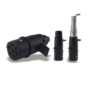 24 v 7way cắm cuộn dây cáp nối trailer cáp 7pin phanh ánh sáng cáp - Product Image 3