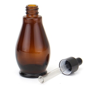 Flacons compte-gouttes en verre ambré de 10/20/30/50/100 ml, flacon compte-gouttes de 30 ml, flacons à <span class=keywords><strong>pipette</strong></span> pour huiles essentielles et parfums de 100 ml, contenants vides rechargeables - Product Image 3