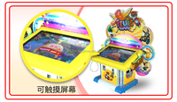 Machine de jeux vidéo avec marteau, commande de fruits électronique, jeux d'arcade, billet à pièces