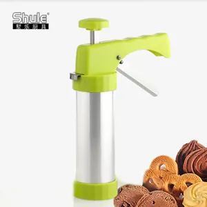 Máquina de fazer biscoito manual de aço inoxidável e abs