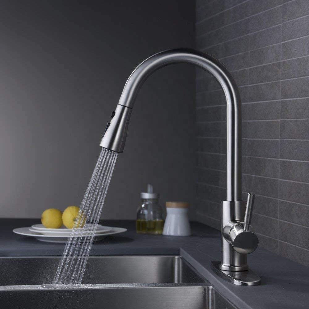 Moen En Acier Inoxydable Cuisine Évier Robinets Avec Pulvérisateur