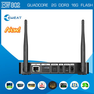 <span class=keywords><strong>Le</strong></span> plus récent quad core android4.4.2 1080p boîte de tv full hd xbmc precontrainte amlogic s802 miracast sataintégré- en wifi - Product Image 3