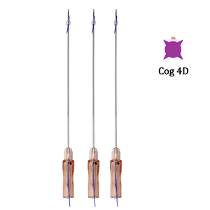 Cog 4D tipo W contundente cánula 18G 19G ultra <span class=keywords><strong>v</strong></span> ascensor de rosca para cara de elevación - Product Image 2