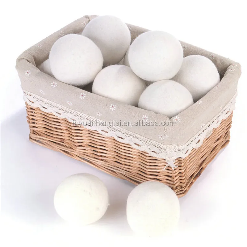 Китайский поставщик, эко-шарики для стирки, магнитные шарики для стирки, шарики для сушки шерсти ручной работы