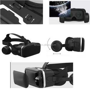 2017 Réalité virtuelle 3D Lunettes HiFi Écouteur Support de <span class=keywords><strong>Casque</strong></span> Jeu - Product Image 1