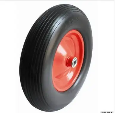 Cung cấp nhà máy bánh xe barrow bánh xe cao su 2.80/3.00-4 vành và lốp xe