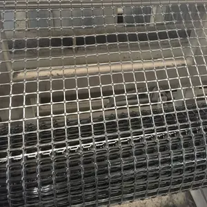 Geogrid plástico biaxial do animal de estimação não tecido