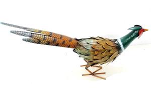 Fagiano garden decor metallo artificiale Uccelli Selvatici - Product Image 3