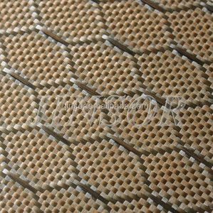 Tissu en fibre de carbone hexagonale dorée électrolytique - Product Image 6