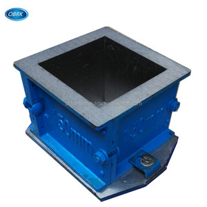 Moldes de teste de cubo de concreto, preço de fábrica, 100 150mm, ferro fundido - Product Image 2