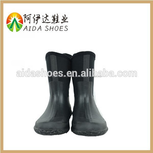Men ' s mediados de neopreno impermeable botas de <span class=keywords><strong>montaña</strong></span> de cuero - Product Image 5