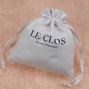 Daha ekonomik özel süet kadife takı ambalaj çanta yüzük küpe kolye depolama için baskılı <span class=keywords><strong>Logo</strong></span> ile büzgülü torba - Product Image 4