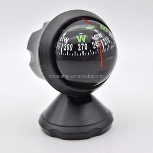 Boussole à bille magnétique avec <span class=keywords><strong>base</strong></span> adhésive 3M, portable, étanche, antichoc, pour tableau <span class=keywords><strong>de</strong></span> bord <span class=keywords><strong>de</strong></span> voiture, navigation, randonnée, survie, navigation maritime - Product Image 2