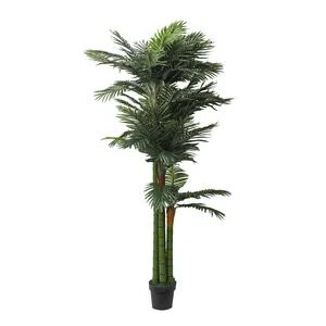 China made plant bonsai plants potted tree artificial Bamboo palm