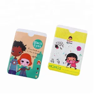 New Hot Sale Different Styles Cartoon Colorful PVC Card Wallet Holder
