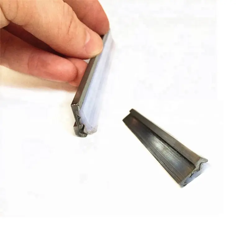 PU de C2 limpiaparabrisas los labios para CNC de acero cubierta telescópica