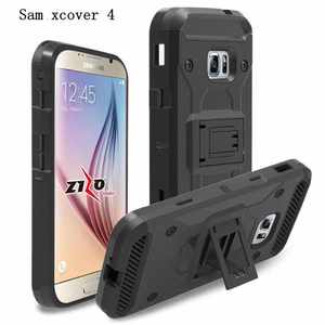Étui 3 en <span class=keywords><strong>1</strong></span> pour Samsung <span class=keywords><strong>Galaxy</strong></span> xcamouflage 4 G390F, coque de téléphone robuste avec support de fixation, ceinture - Product Image 2