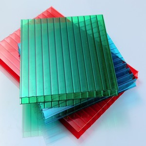 Màu xanh 6 mét 8 mét <span class=keywords><strong>lexan</strong></span> tấm <span class=keywords><strong>polycarbonate</strong></span>/makrolon <span class=keywords><strong>polycarbonate</strong></span> hollow sheets giá - Product Image 3
