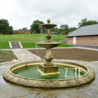 Fontaines d'eau en marbre et en granit pour l'extérieur, fournies par l'usine