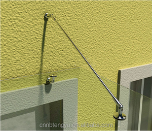 Auvent moderne en acier inoxydable de haute qualité pour portes et fenêtres/accessoires de store - Product Image 3
