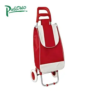 Wholesale Polyester Foldable Shopping Cart Trolley with Best Price Shopping Trolley Bag PLD-C4061