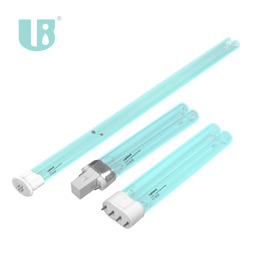 Tube de lampe transparent
