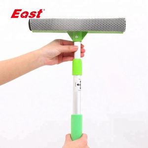 Mango de aluminio Coche Vidrio Agua <span class=keywords><strong>Goma</strong></span> Escobilla de <span class=keywords><strong>goma</strong></span> Herramienta de limpieza de ventanas - Product Image 3