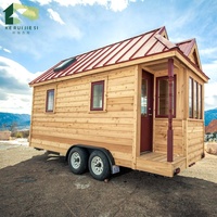 Maisons préfabriquées de luxe modernes, écologiques et élégantes pour villas sur roues, fabriquées à partir de conteneurs maritimes en acier