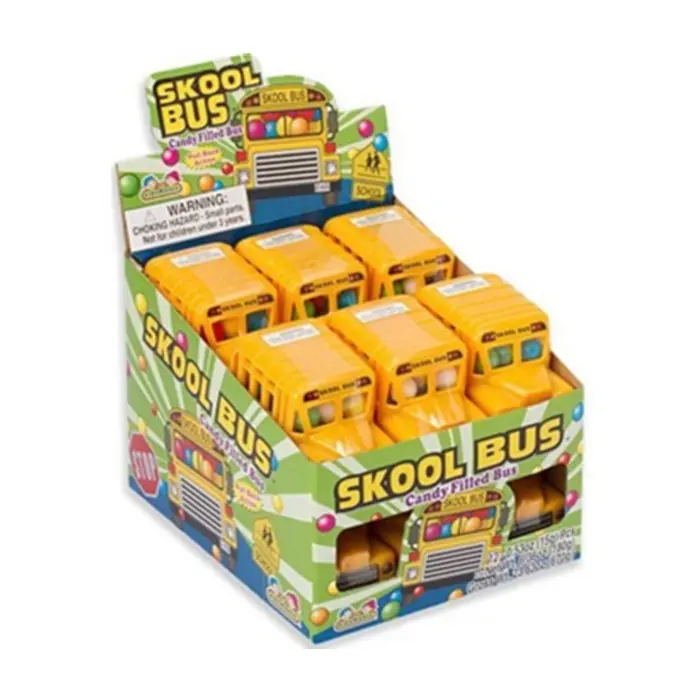 HOT Free New Custom Design High Quality Promotion Recyclable School Bus Cardboard